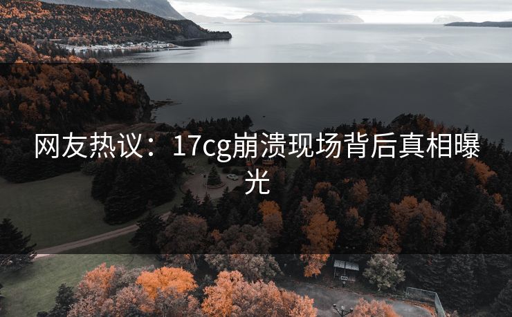 网友热议：17cg崩溃现场背后真相曝光  第1张
